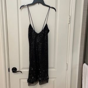 Bebe Sequins Dress